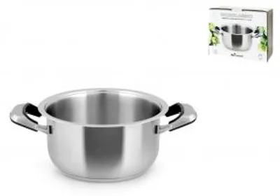 Immagine prodotto di INOXPRAN Casseruola Inox 2 Manici Classic Cm22X11,5