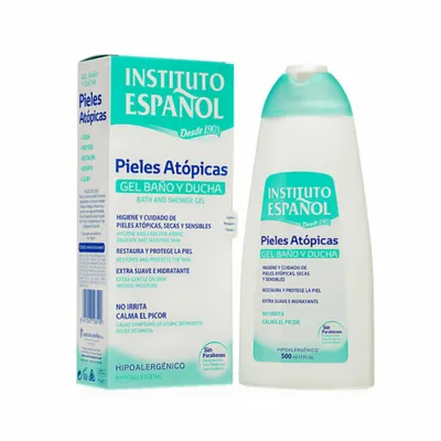 Produktbild von Instituto Espanol Atopische Haut Duschgel, 500 ml - Sanfte Reinigung und Pflege für empfindliche Haut