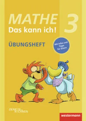 Produktbild von Mathe - Das kann ich! Übungsheft Klasse 3
