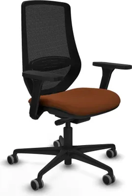 Produktbild von Bürostuhl Piqueras y Crespo D036G0W Braun Schwarz