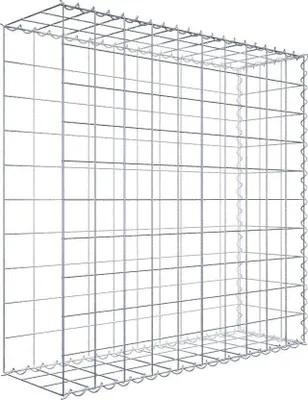 Produktbild von Anbaugabione Typ 2 100 cm x 100 cm x 30 cm (L x H x T), Maschenweite 10 cm x 10 cm, Spirale