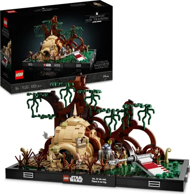 Image de LEGO 75330 Star Wars Entraînement des Jedi à Dagobah - Diorama