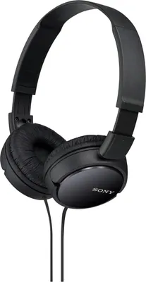 Produktbild von Sony MDR-ZX110APB Kopfhörer faltbar mit Headsetfunktion schwarz