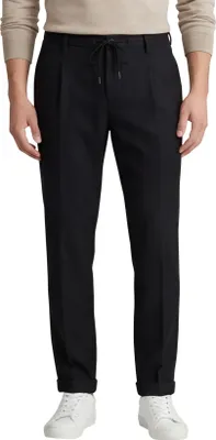 Produktbild von Alberto Chino-Hose dunkelgrau mit elastischem Bund