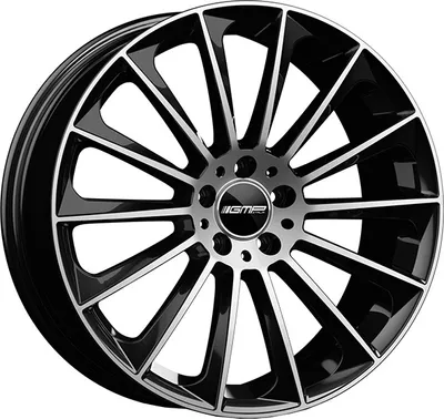 Immagine prodotto di Cerchi in lega GMP STELLAR 8x18 5x112 ET 45 BLACK DIAMOND