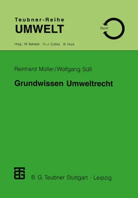 Produktbild von Grundwissen Umweltrecht