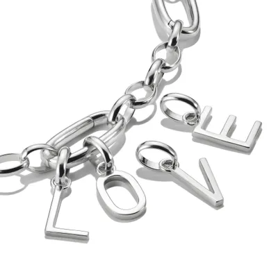 Image de Thomas Sabo Charm pendentif lettre E Connect argent