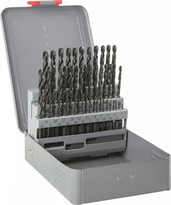 Obrázok produktu pre MAYKESTAG Kazeta vrtákov DIN338RN HSS ø 1-5,9 mm 50 kusov, 101110207