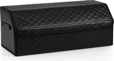 Image de Organisateur de coffre de voiture pliable 51 L avec couvercle et séparateur