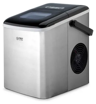 Produktbild von TZS First Austria - Eiswürfelbereiter 1,8L - 120W - 9 Würfel in 7-9 Min - 12 kg 24 Std - Edelstahl