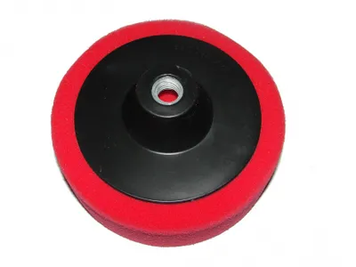 Obrázek produktu pro Pěnový leštící kotouč - červený 150 mm x 50 mm 00393