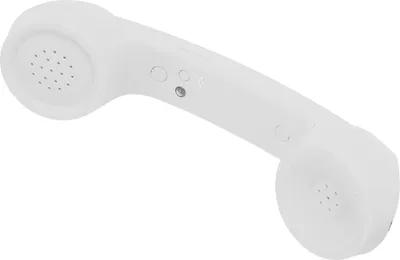 Zdjęcie produktu dla Estink Telefon komórkowy Retro Design Głośnik HD i mikrofon do stylowych połączeń dla nostalgicznych ludzi Bezprzewodowy odbiornik telefonu komórkowego (biały)