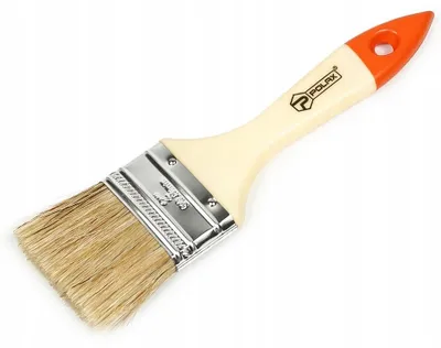 Produktbild von Polax 04-004 Flachpinsel Kunststoffgriff Gerade 50mm