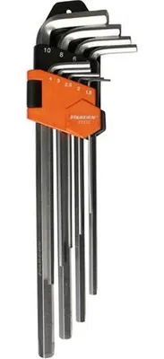 Produktbild von Innensechskant Schlüssel mittellang, 9-teilig, 1,5-10 mm