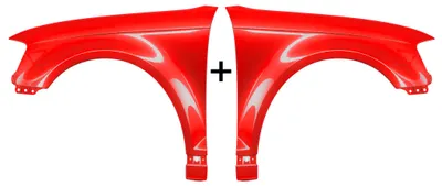 Productafbeelding van Spatschermen voor Audi A3 8P, links en rechts, modeljaar 2008-2013, nieuw, gespoten