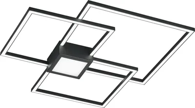 Obrázok produktu pre TRIO-Leuchten HYDRA stropné svietidlo WHT 65,50x6,50x65,50 cm sivá Stropné svietidlo