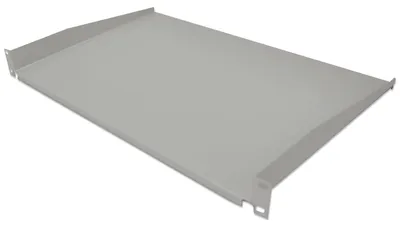 Image de INTELLINET Tablette 19" 350mm Mont. frontal n. perforé gris