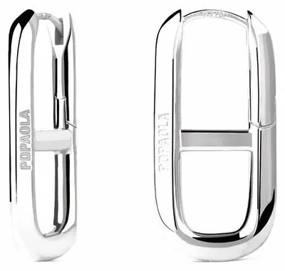 Produktbild von PD Paola Texas Hoops Silberohrringe 925 Sterling Silber