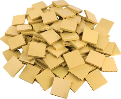 Produktbild von LEGO® 1x6x5 Panele Wandelement Hellbeige - 59349 NEU! Menge 50x