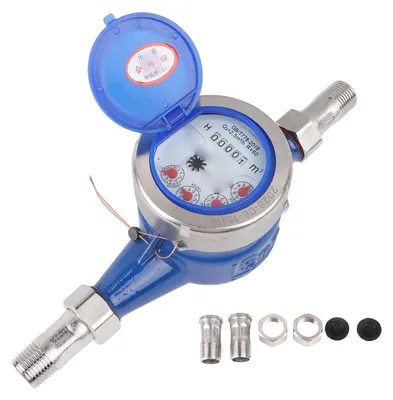 Produktbild von DN15 Mechanischer Wasserzähler, Edelstahl-Rotortyp, Durchfluss für die private Gewerbeindustrie