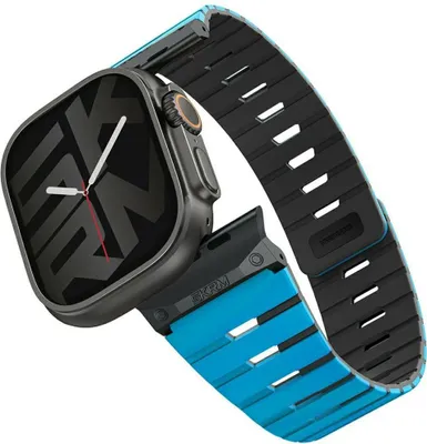 Produktbild von Skinarma Gemini Armband Für Apple Watch 49/46/45/44 Mm Blau