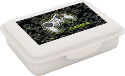 Image de Boîte à goûter avec compartiment Gamer