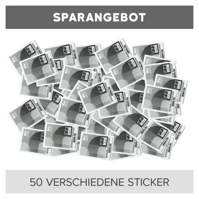 Produktbild von Topps Bundesliga Sammelsticker 2024/2025 - 50 verschiedene Sticker (zufällige Auswahl)