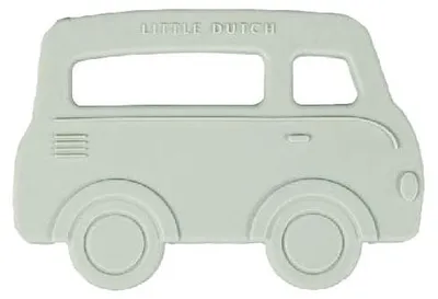 Image de LITTLE DUTCH Jouet de dentition en silicone pour bus