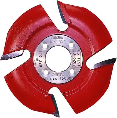 Produktbild von Lamello HW-Minispot-Fräser, 100 x 8 mm, Z4 | 132217