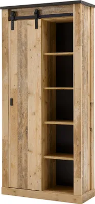 Produktbild von Stauraumschrank Sherwood - Old Style Landhaus mit LED-Rückwandbeleuchtung