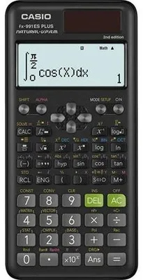 Obrázek produktu pro Vědecká kalkulačka Casio fx-991ES Plus - 417 funkcí - učebnicový displej, duální napájení, pevný kryt - 15 číslic - bodová mřížka - napájení bateriemi/solárním článkem - 162 mm x 80 mm x 11,1 mm