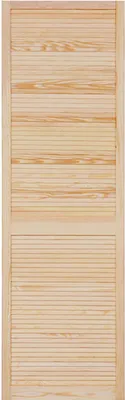 Produktbild von ben+camilla.com geschlossene Lamellentür 198x59,4cm Massivholz Kiefer
