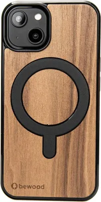 Produktbild von Bewood Holzhülle für iPhone 15 AMERICAN WALNUT mit MagSafe