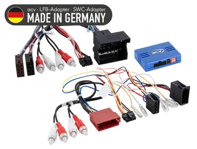 Obrázek produktu pro LFB, audio zařízení pro vozidla Audi/Seat Exeo, konektor ISO/Quadlock, výstup pro cinchový kabel (volný)