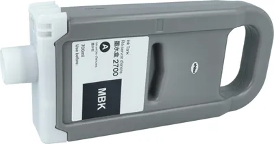 Produktbild von vhbw Tintenpatrone Matt-Schwarz kompatibel mit Canon Imageprograf iPF PRO-6600 Drucker (kompatibel, 700ml)