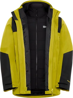 Produktbild von Jack Wolfskin Herren Jasper 3in1 Jacke chartreuse M