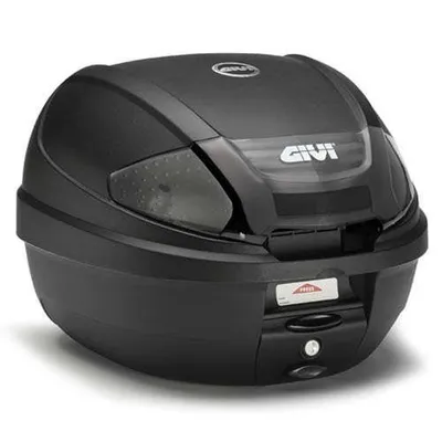 Produktbild von Givi Topcase E300NT2 Monolock mit Montageplatte, schwarz matt – neues Verschlusssystem