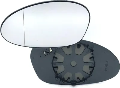 Produktbild von Spiegelglas Spiegel Außenspiegel Glas Links Chrom passend für BMW E81 3er E90