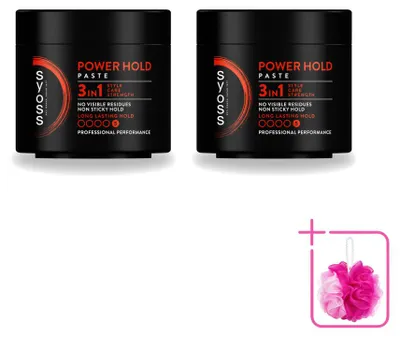 Imagen del producto de 2 unidades de pasta moldeadora para el cabello Syoss Power Hold - 150 ml cada una - Paquete ahorro