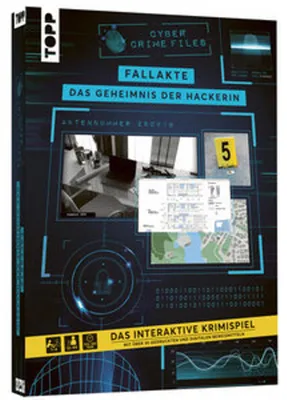 Produktbild von Cyber Crime Files - Fallakte: Das Geheimnis der Hackerin - Das geniale Krimispiel mit über 30 Beweismitteln
