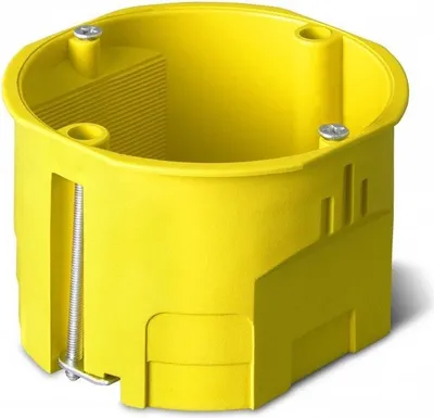Productafbeelding van Inbouwdoos PK-60f, geschikt voor gipsplaatwanden, zelfblusbaar