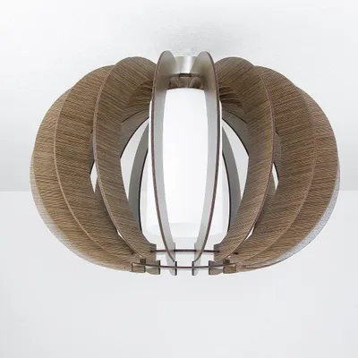 Produktbild von EGLO Stellato 3, E27, IP20, Braun, Nickel, Weiß