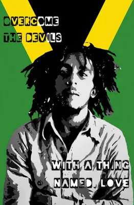 Produktbild von Marley, Bob - Poster - Collage
