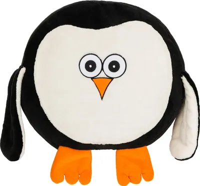 Produktbild von Formkissen - 38x36 cm - Schwarz,Weiß,Orange