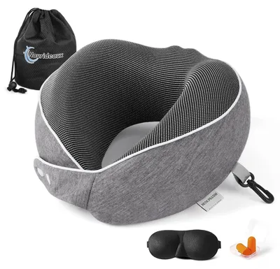 Produktbild von Comfy Reise Nackenkissen - Verstellbarer Memory Foam