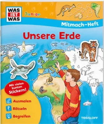 Produktbild von WAS IST WAS Junior Mitmach-Heft Unsere Erde