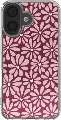 Zdjęcie produktu dla etui imoshion Design do Apple iPhone 16 - Bloom Love Blush