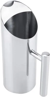 Productafbeelding van Roestvrij Stalen Waterkan met IJsbewaker - Koude Dranken Serveren - 1L/1,5L/2L