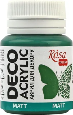 Obrázok produktu pre Rosa Talent Akrylová farba Green Deep (14) Mat 20 ml 1 ks
