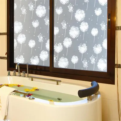 Produktbild von Fensterabdeckungen mit UV-Schutz, statisch haftend und ohne Klebstoff, Glasfolie für die Heimdekoration, abnehmbare Türfolie